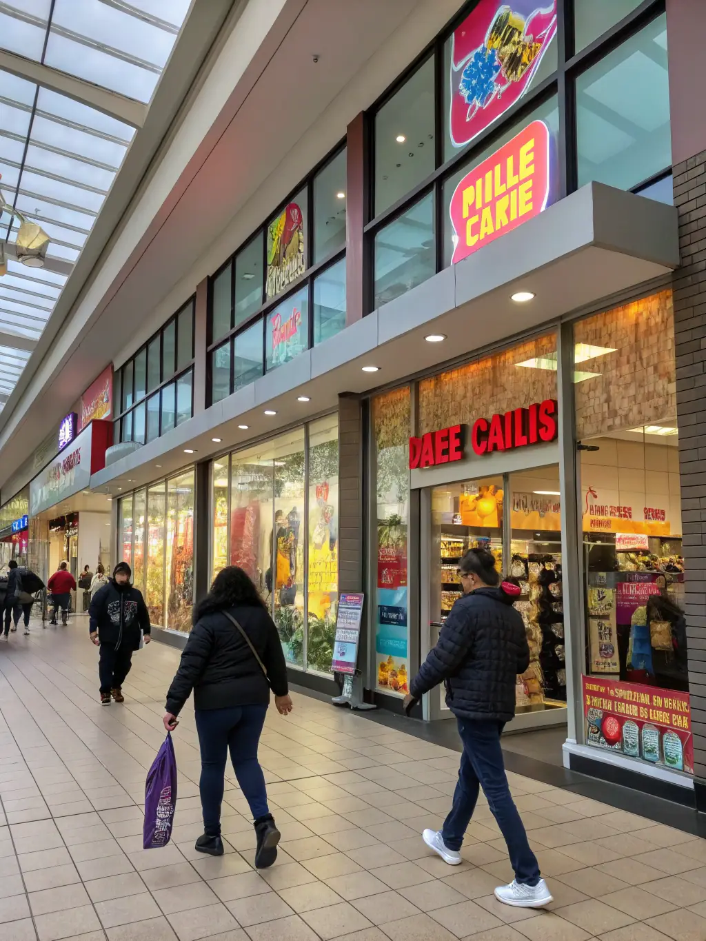 A high-quality image of a retail store's exterior, featuring a fresh coat of paint, updated signage, and well-maintained landscaping, creating an inviting atmosphere for customers.